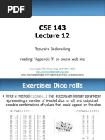 12 Recursive Backtracking