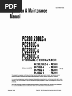 Download Komatsu PC200-6 CEAM001200 Operation  Maintenance Manual by Luis Reinaldo Ramirez Contreras SN244989786 doc pdf
