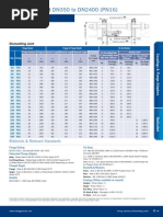 DN350 To DN2400 (PN16) : Dismantling Joint