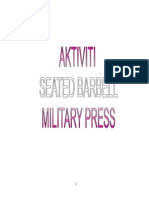 SEATED BARBELL MILITARY PRESS