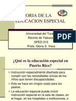 Historia de La Educacion Especial