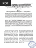 Download Keefektifan Nematoda Entomopatogen Steinernema Isolat Lembang Terhadap Mortalitas Larva Agrotis Ipsilon by Willsen Eka Saputra SN244992976 doc pdf