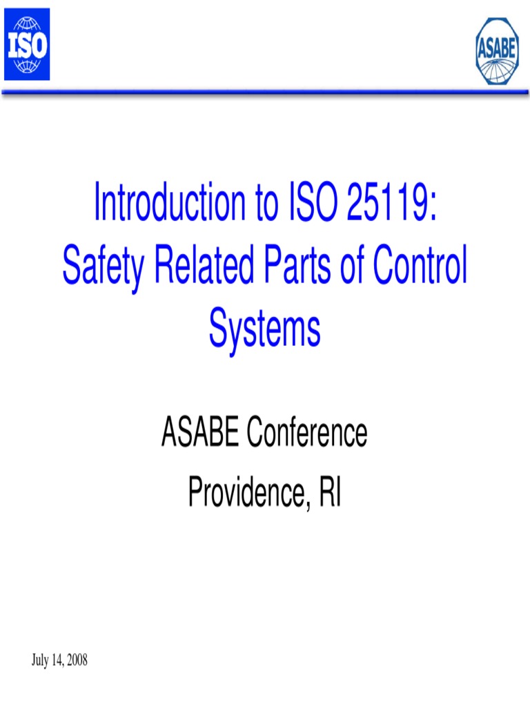ISO 25119 at ASABE Part 0 PDF | PDF | Art | Technology & Engineering