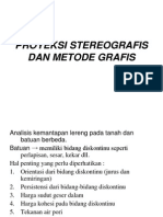 13 Proyeksi Stereografis Dan Metode Grafis