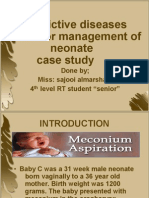 Restrictive Diseases Ventilator Management of Neonate