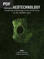 Download Archaeotechnology - Studying Technology From Prehistory to the Middle Ages by HAEMUS - Center for scientific research and promotion of culture SN244997430 doc pdf