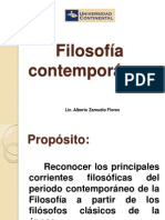 Tema 7. Filosofía Contemporanea