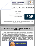 Los 14 Principios de Deming