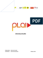 PLAI Project - Literatuurstudie