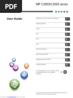 Download RICOH MP C2503 User Manual by Jahid Masud Akon SN245006033 doc pdf