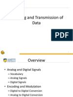 Encoding and Transmission of Data