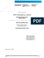 TRAFOSTANICA - Specifikacija Materijala PDF