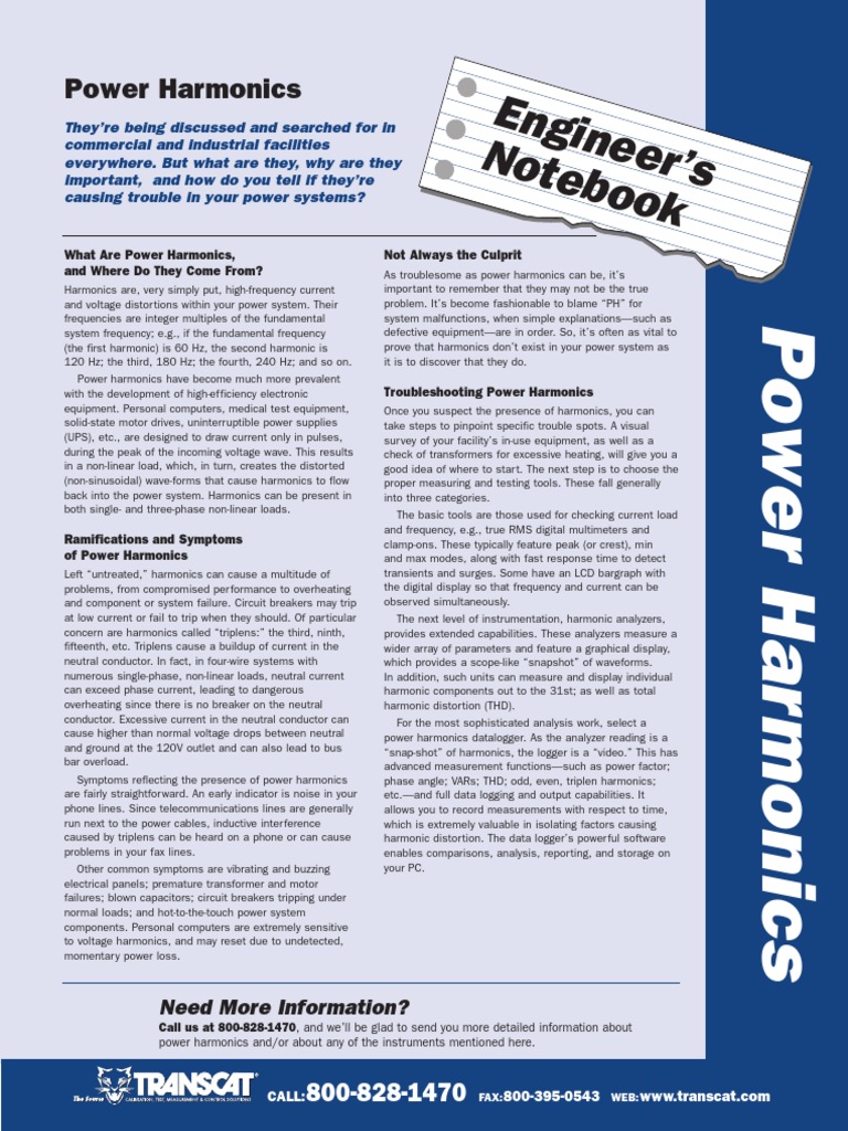 Power Harmonics | PDF | Technology & Engineering
