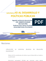 Derecho Al Desarrollo y Políticas Públicas Itziar Gómez