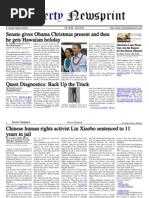 Download Liberty Newsprint Dec-25-09 Edition by Liberty Newspost Corp SN24500903 doc pdf
