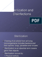 Sterilization and Disinfection