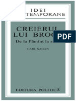 SAGAN Carl Creierul Lui Broca PDF