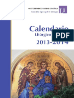 Calendario Liturgico 2014 