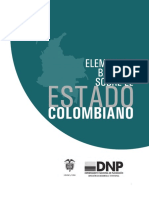 Elementos Basicos Sobre El Estado Colombiano DNP 1