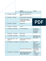 Tentatif Program