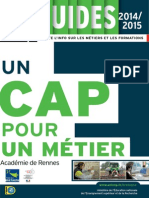 un cap pour un mtier - 2014-2015