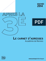 Aprs La 3e Rentre 2014 Le Carnet Dadresses