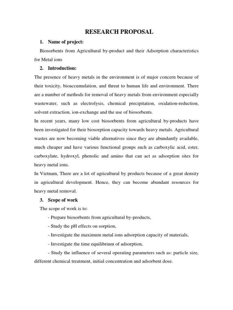 Chemistry research proposal sample pdf image