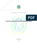 Manual de Gestão de Protocolo