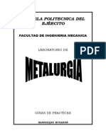 Prácticas de Metalurgia-2010 PDF