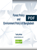 Forest and Environment Policy