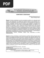 Texto Territorio e Identidades