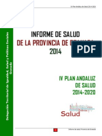 Informe de Salud de la Provincia de Granada 2014