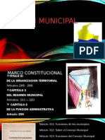 Régimen Municipal