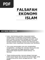 Falsafah Ekonomi Islam