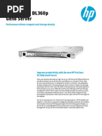 DS - HP ProLiant DL360p Gen8 Server