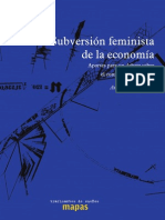 Subversión feminista de la economía 