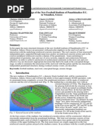 Structural Design of The New Football Stadium of Panathinaikos in Votanikos