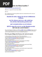 Personenstandserkärung