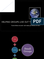 Leadership Community Small Group Vision