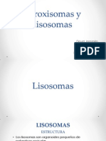 Peroxisomas y Lisosomas