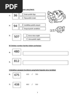 Latihan Pengukuhan Matematik Tahun 2 ( Bundarkan Puluh 