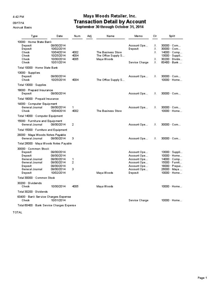 Transaction Detail | PDF