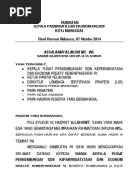 Download CONTOH SAMBUTAN by sabriadi SN245049990 doc pdf