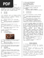 Prova de História 8º Ano