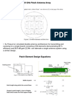 Patch Antenna Array