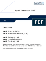 Nov 08 Exam Report