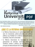 La Reforma Universitaria Del Siglo XX1