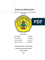 Teknologi Biomasssa Kelompok Liquefaction