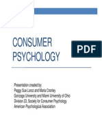 Consumer Psychology