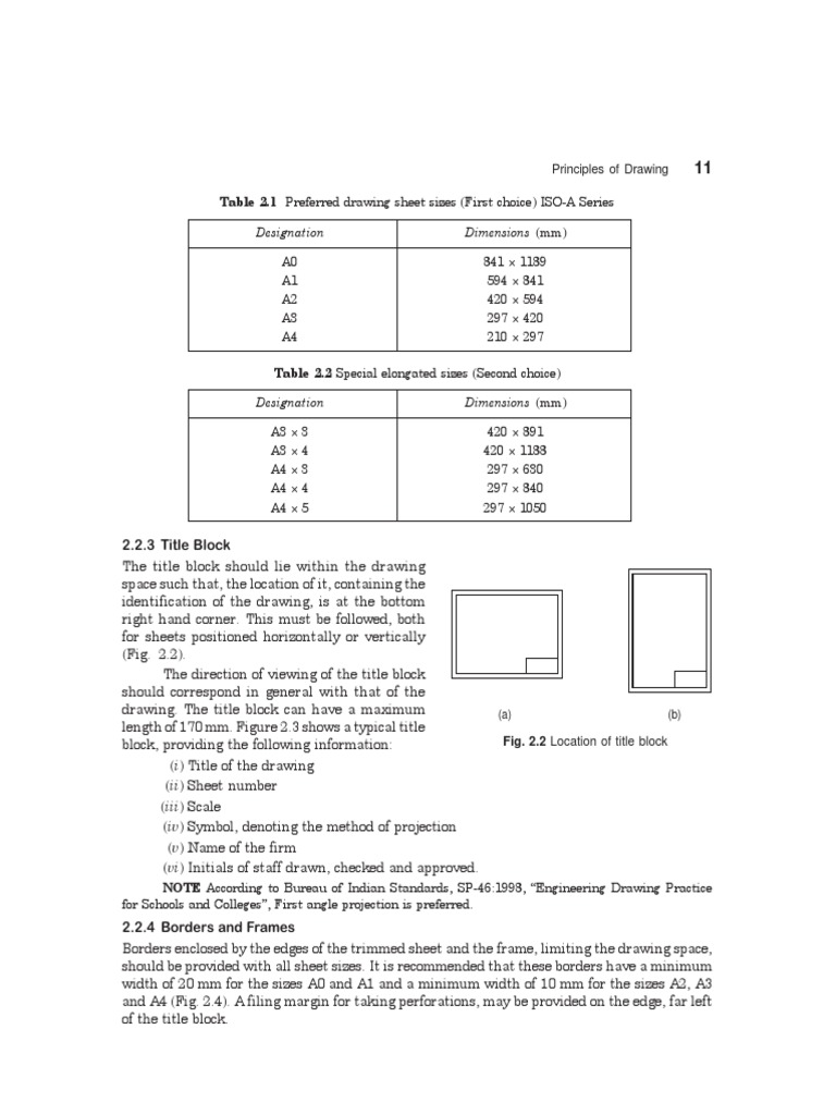 Drawing Sheet Standards Guide | PDF | Technology & Engineering